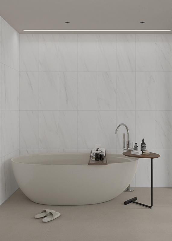 Lắp đặt nhanh, Bảng điều khiển tường silicat canxi Minecore Easytile xếp hạng chống cháy loại A