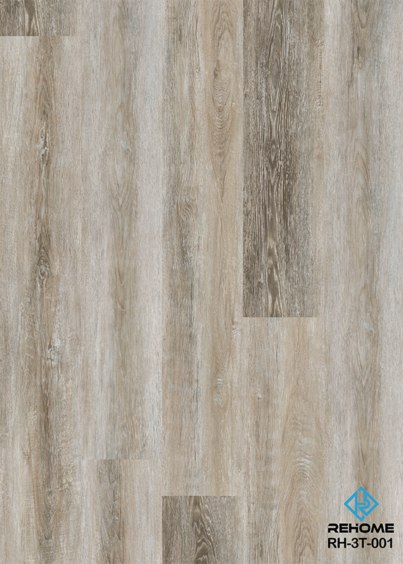 Bộ sưu tập Muse Lắp đặt dễ dàng Sàn nhựa Vinyl Dryback LVT sang trọng