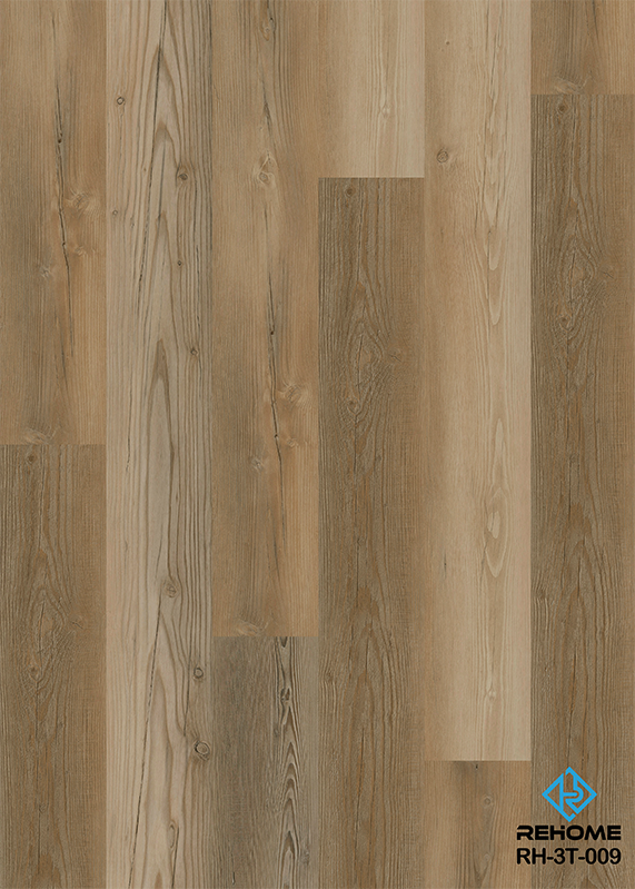 Bộ sưu tập Muse Lắp đặt dễ dàng Sàn nhựa Vinyl Dryback LVT sang trọng